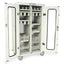 Catheter Slide Shelf only, Single Column width, for MedStorMax Cabinets with H+H panels installed, holds MSCATHSLIDE-8 a