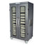 Double Column Mobile Cabinet, Doors Not Included.  H+H Panels Give 49 Insertion points per Column to Hold Various Exchan