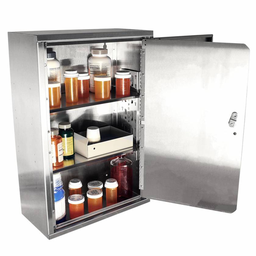 Harloff MED CABINET 16: X 18", Radius Top