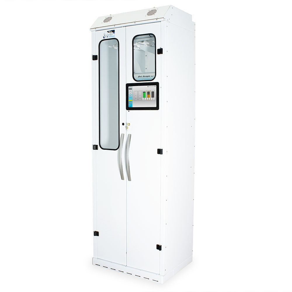SureDry Scope Cabinet, 10 Endoscope Tracking System and Dri-Scope Aid® with SC-10IND-30 Indicator LED Scope Upgrade, Key Lock