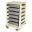 Endoscope Tray Transport Trolley with Six Scope Tray Capacity