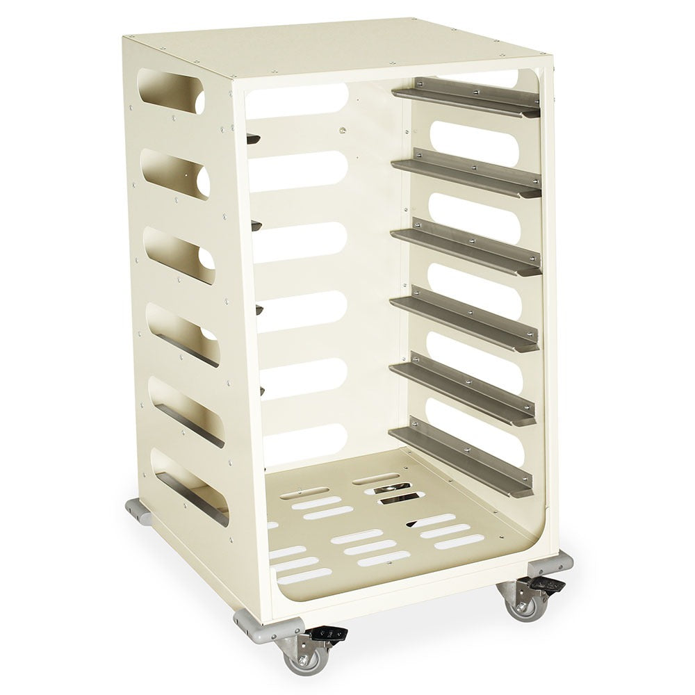 Endoscope Tray Transport Trolley with Six Scope Tray Capacity