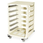 Endoscope Tray Transport Trolley with Six Scope Tray Capacity