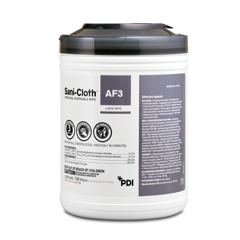 Dynarex Sani-Cloth AF3 Germicidal Wipe (alcohol free)