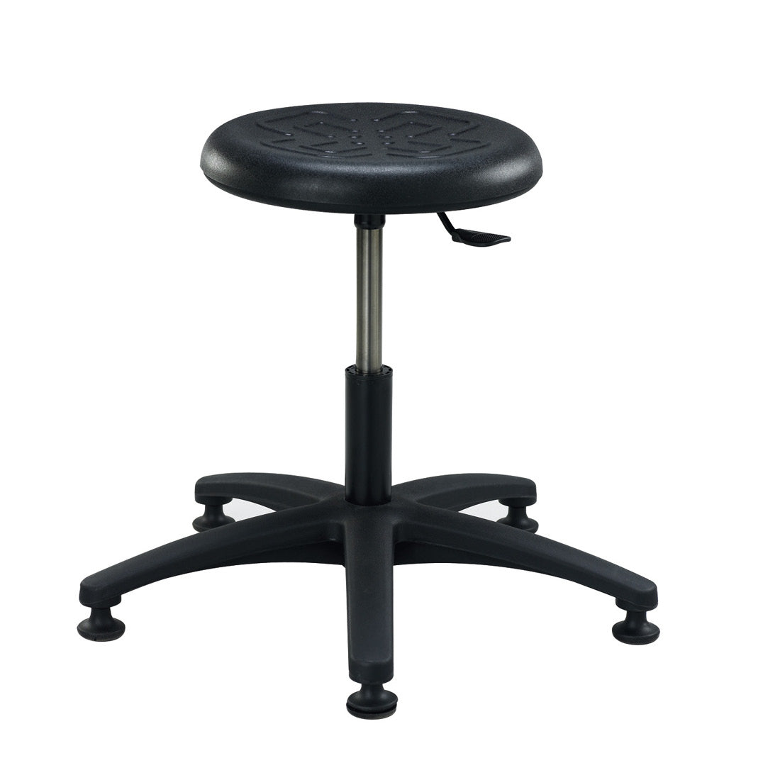 PR-1 Adjustable Round Polyurethane Stool - Table Height Main image