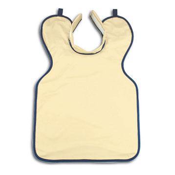 FRONT CLOSING SPECIAL PROCEDURE APRON - .25 mm   Lead Free   24X38 Antimicrobial Beige - Large Main image