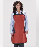 CONVENTIONAL APRON  - .5 mm   Regular Lead   24X42 Red - Large