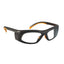 EYEWEAR EYEGLASSES .75MM PROTECTIVE "RADIOACTIVE" - YELLOW /BLACK / SMOKE