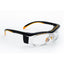 EYEWEAR EYEGLASSES .75MM PROTECTIVE "RADIOACTIVE" - YELLOW /BLACK