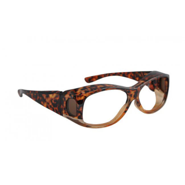 EYEWEAR EYEGLASSES .75MM PROTECTIVE "FIT TO BE TIED" - TORTOISE