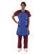 QUICK DROP APRON - .5 mm Light Weight Lead 25X40 Royal Blue - Extra Large