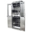 SureDry Stainless Steel 36" Wide Scope Drying Cabinet, Capacity of 8 Scopes, Tempered Glass Double Doors, Key Locking.