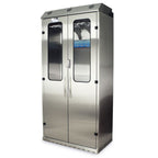 Harloff Sure-Dry Stainless Steel 44" Wide Deep Scope Drying Cabinet, Capacity of 16 Scopes with extra spacing for ease