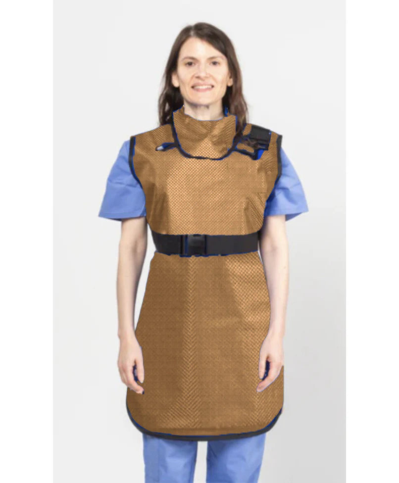 COAT APRON - .5 mm   Light Weight Lead   24X40 Shimmering Bronze - Medium Main image