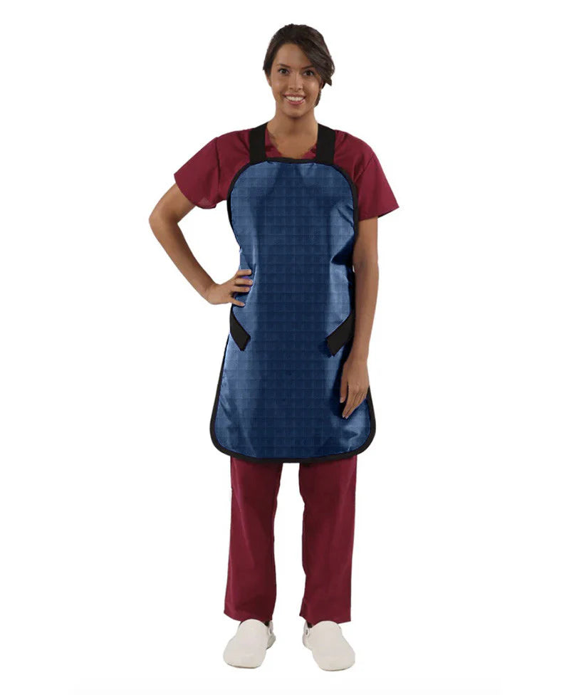 QUICK DROP APRON - .5 mm Light Weight Lead 26x42 Shimmering Navy Blue - Extra Extra Large