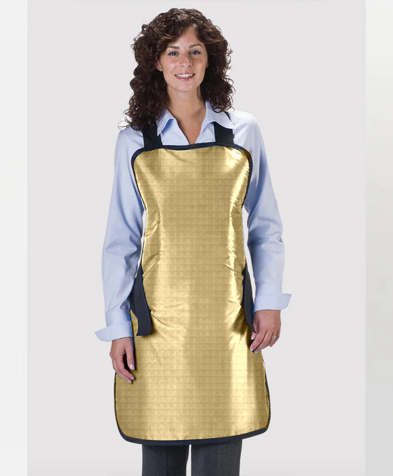 CONVENTIONAL APRON  - .5 mm   Light Weight Lead   22X33  Shimmering Tan Main image