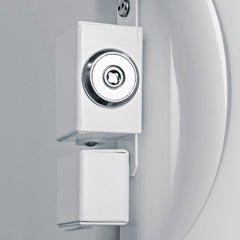 Accucold Factory-installed keyed lock located on the side of the door (adds 1" to overall width)