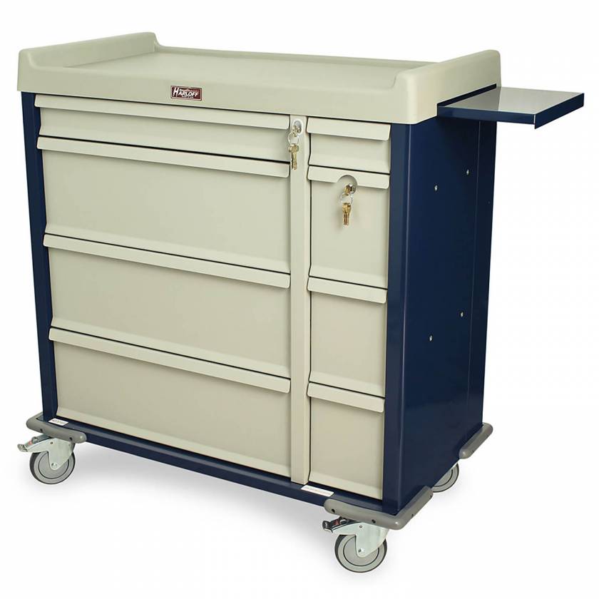 Harloff 3" Single Drawer, Wide, with Key Lock, for MSM Double Column Open Space, Occupies 5 Slots