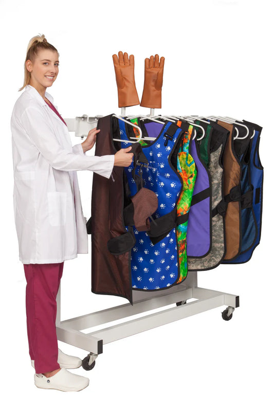DECA Rack - Free Standing  (Capacity 10 Aprons)