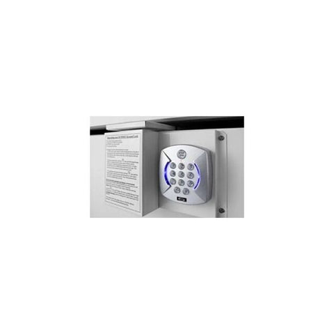 Accucold Factory installed AC powered keypad lock, available on select refrigerators