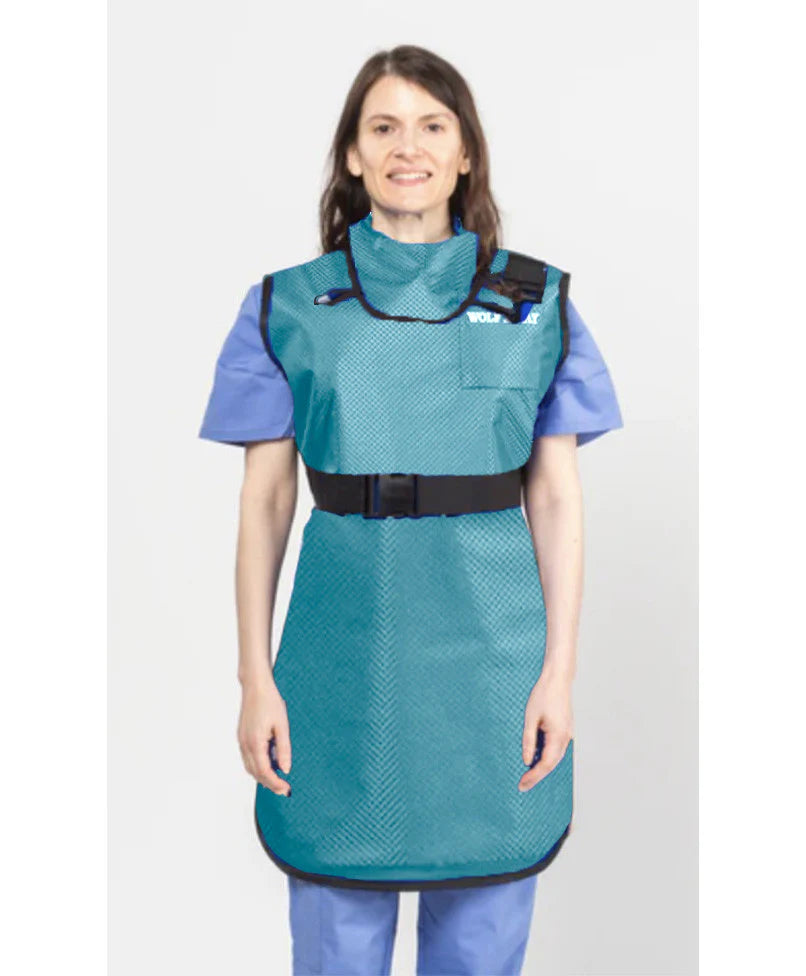 COAT APRON - .5 mm   Regular Lead   25X40 Teal - Extra Large