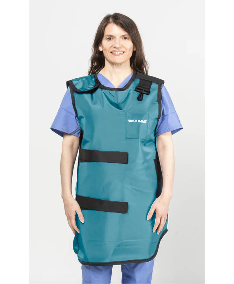 SPECIAL PROCEDURE APRON - .5 mm Light Weight Lead 21X36 Teal