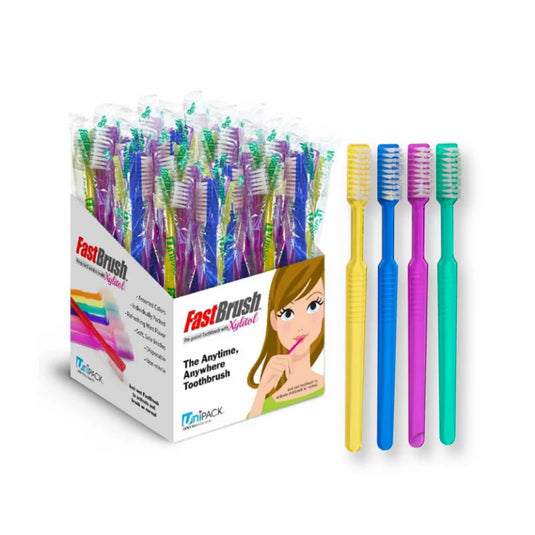 Fast Brush Pre-Pasted Disposable Toothbrushes