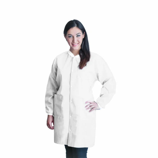 FitMe Lab Coats XXL White