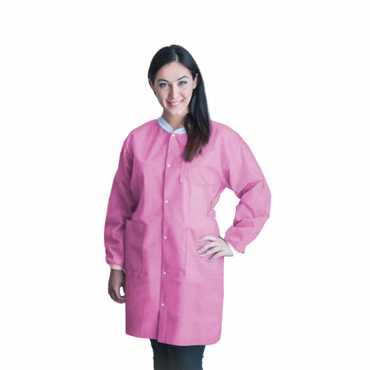 FitMe Lab Coats S Bubblegum Pink