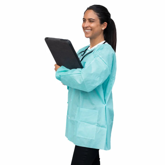 FitMe Lab Jackets L Teal/Green