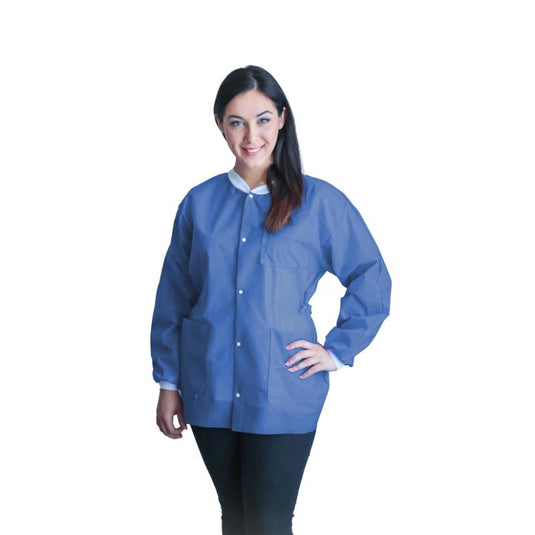 FitMe Lab Jackets L Medical Blue