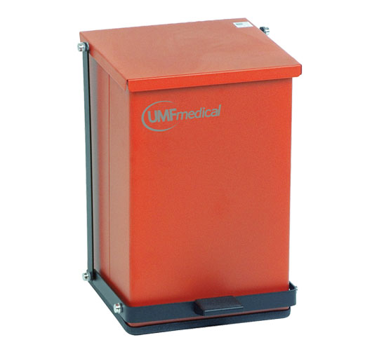 24 Quart Red Waste Receptacle