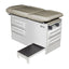 Manual Exam Table with Four Storage Drawers and Side Step