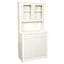 Modular Treatment Cabinet and Overhead Cabinet with Two Bottom Drawers and Doors