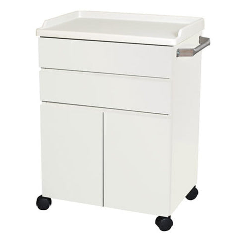 UMF Medical Modular Treatment Cabinet with Two Drawers and Two Doors