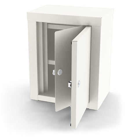 UMF Medical Double Door, Double Lock Narcotic Cabinet with Two Shelves