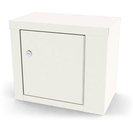 Single Door, Single Lock Narcotic Cabinet with One Shelf