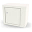 Single Door, Single Lock Narcotic Cabinet with One Shelf