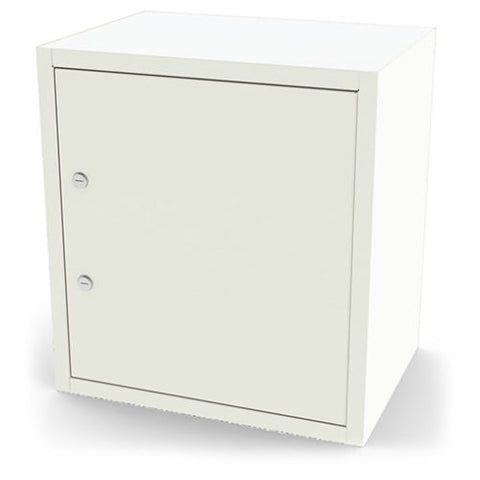 UMF Medical Single Door, Double Lock Narcotic Cabinet with 5 Shelves