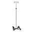 Low Center of Gravity Four Hook I.V. Pole