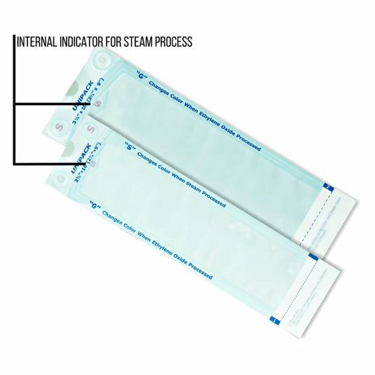 Sterilization Pouches 5-1/4" x 7-1/2"