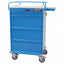 Value Punch Card Cart with Basic Electronic Pushbutton Lock with Key Lock Override. Factory Set User and Supervisor Code
