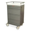 Value Line Box Cart with Key Lock.  Includes riveted Dividers (run front to back) and 35 patient dividers for Opti-Pak®.