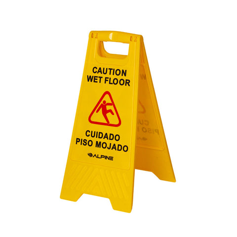 Alpine 24" CAUTION WET FLOOR SIGN