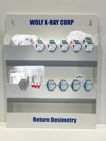 Radiation Badge Board - Large - Holds Up To 45 badges - 24" x 27.5"