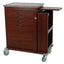 Breakaway Lock Kit, for Wood Vinyl Cats with 30 inch vertical drawer configuration, Cherry Mahogany finish, For field in