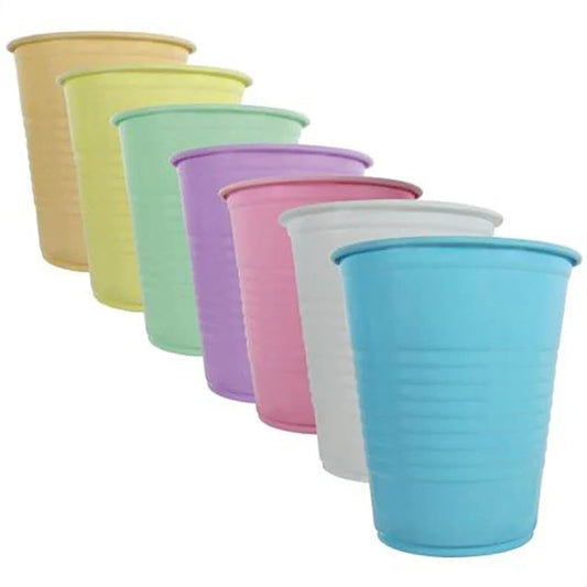 Plastic Drinking Cups 5 oz, Yellow