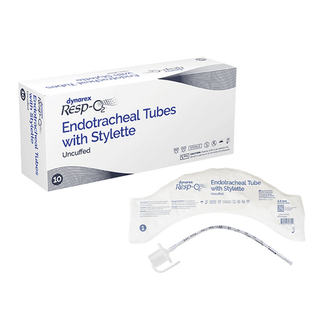 Endotracheal Tubes - Uncuffed w/ Stylette